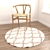 Round Rug Set - Versatile and Realistic 3D Models 3D model small image 2