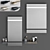 BERTOCCI Fly LED Bathroom Mirrors 3D model small image 1