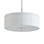 Cream Drum Pendant Light 3D model small image 2