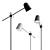 Bolia Bureau Floor Lamp - Sleek and Stylish Lighting 3D model small image 2