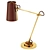 Benton Adjustable Desk Lamp: Designer Elegance 3D model small image 4