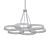 Sleek Maestro Chandelier 3D model small image 2