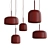 Contemporary Glass Pendant Light 3D model small image 3