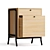 Shinola Runwell Oak File Cabinet: Classic and Functional 3D model small image 2