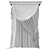 Elegant Sheer Window Curtains 3D model small image 2