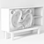 Sleek Sumi Sideboard by Casey Johnson 3D model small image 5