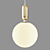 Minimalist Lui Lamp: Sleek & Stylish 3D model small image 4