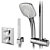 Grohe and IDEAL Standard Shower Set 143: Stylish Faucets and Shower Systems 3D model small image 5