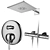 Grohe and IDEAL Standard Shower Set 143: Stylish Faucets and Shower Systems 3D model small image 6