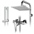 Title: Grohe & IDEAL Standard Faucets and Shower Systems 3D model small image 3