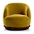 Orbit Armchair: Sleek and Stylish Seating 3D model small image 8