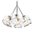 Coast 7: Stylish & Dazzling Chandelier 3D model small image 1