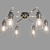 Brooklyn 5-Light Flush Ceiling Fixture 3D model small image 1