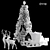 Festive Christmas Tree 2015 3D model small image 4