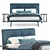 Elevate Restful Sleep with James Bed 3D model small image 2