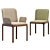 Elegant Pianca Inari Chair Pair 3D model small image 7