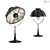 Fortuny Armilla 32 Table Lamp: Restoration Hardware 3D model small image 5