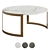 Elegant FENDI Lite 2022 Coffee Table 3D model small image 1