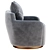 Elegant Ingrid Armchair: Stylish Comfort for Your Space! 3D model small image 2