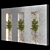 Elegant Foliage Decor Accent 3D model small image 2