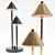 Elegant Genre Tab Lamp 3D model small image 1