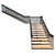 Contemporary Staircase Design 3D model small image 4