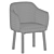Coral Armchair: Modern Comfort and Style 3D model small image 5