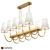 Elegant Lightstar Pendant Chandelier 3D model small image 2