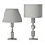 Title: Iris Candy Table Lamp: Sleek and Stylish Illumination 3D model small image 2