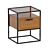 Modern Industrial Nightstand 3D model small image 1