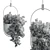 Elegant Metal Hanging Pot for Indoor Plants 3D model small image 3