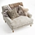 Maxwell Luxe Armchair 3D model small image 3