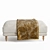 Elegant MAXWELL Ottoman: Perfect for Your Lounge 3D model small image 2