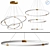 Elegant B273 Chandelier - Ø40/60/80cm 3D model small image 1