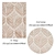 Versatile Set of 8 Rugs 3D model small image 3