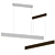 Terza Linear Suspension Light by Huxe 3D model small image 1