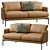 LaForma Sofa Rave: Sleek Modern Design 3D model small image 4