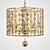 Crystorama Layla Light D Chandelier 3D model small image 5
