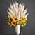 Elegant Reed Bouquet in Cyclades Vase 3D model small image 6