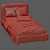 Modern Bed 209 - Sleek and Stylish 3D model small image 7