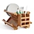 Bamboo Dish Rack: Stylish & Functional 3D model small image 1