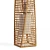 Daphne Rattan Twist Floor Lamp 3D model small image 2