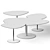 Versatile XL Combination Coffee Tables 3D model small image 2