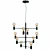 Blanchefleur LED Chandelier - Black Beauty 3D model small image 2