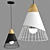 Minimalist Nordic Pendant Light 3D model small image 1