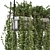 Metal Box Hanging Plants - Set 311 3D model small image 3