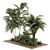 Tropical Oasis Outdoor Plant Set 3D model small image 2