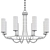 Gilded Elegance: Modern Gold Chandelier 3D model small image 2