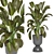 Indoor Oasis: Plant Collection 3D model small image 2