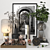 Elegant 14-Piece Decorative Set 3D model small image 1